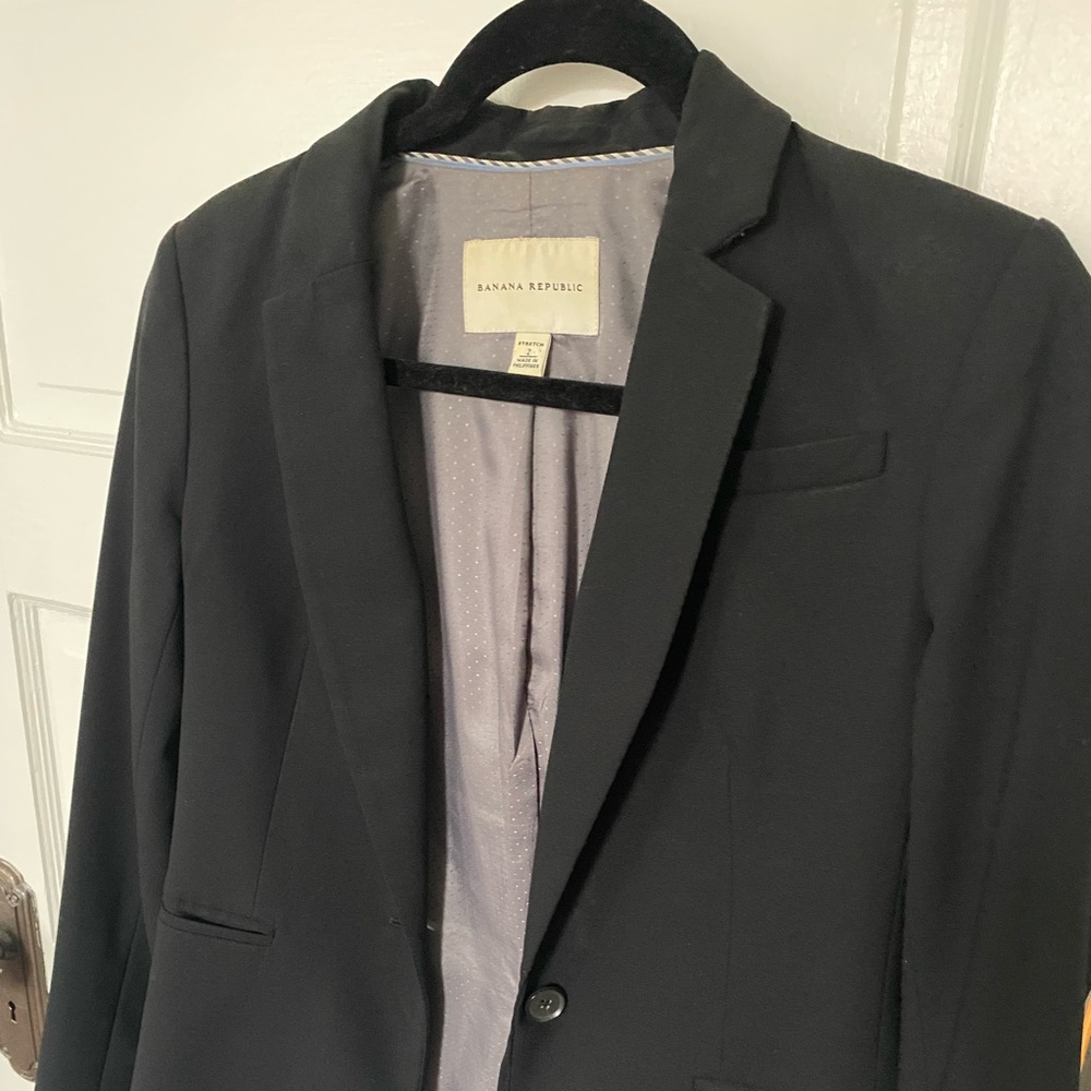 Banana Republic black blazer